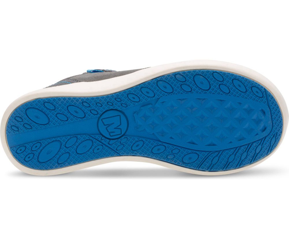 Merrell Boots Grey - Freewheel Mid - Kids 59FOZGRKX